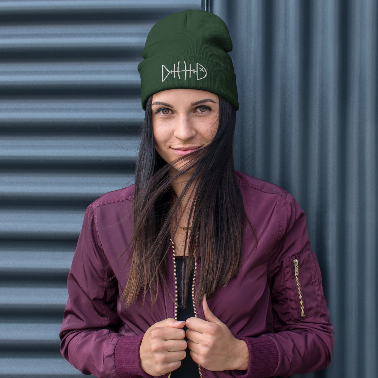 Unisex Embroidered Beanie