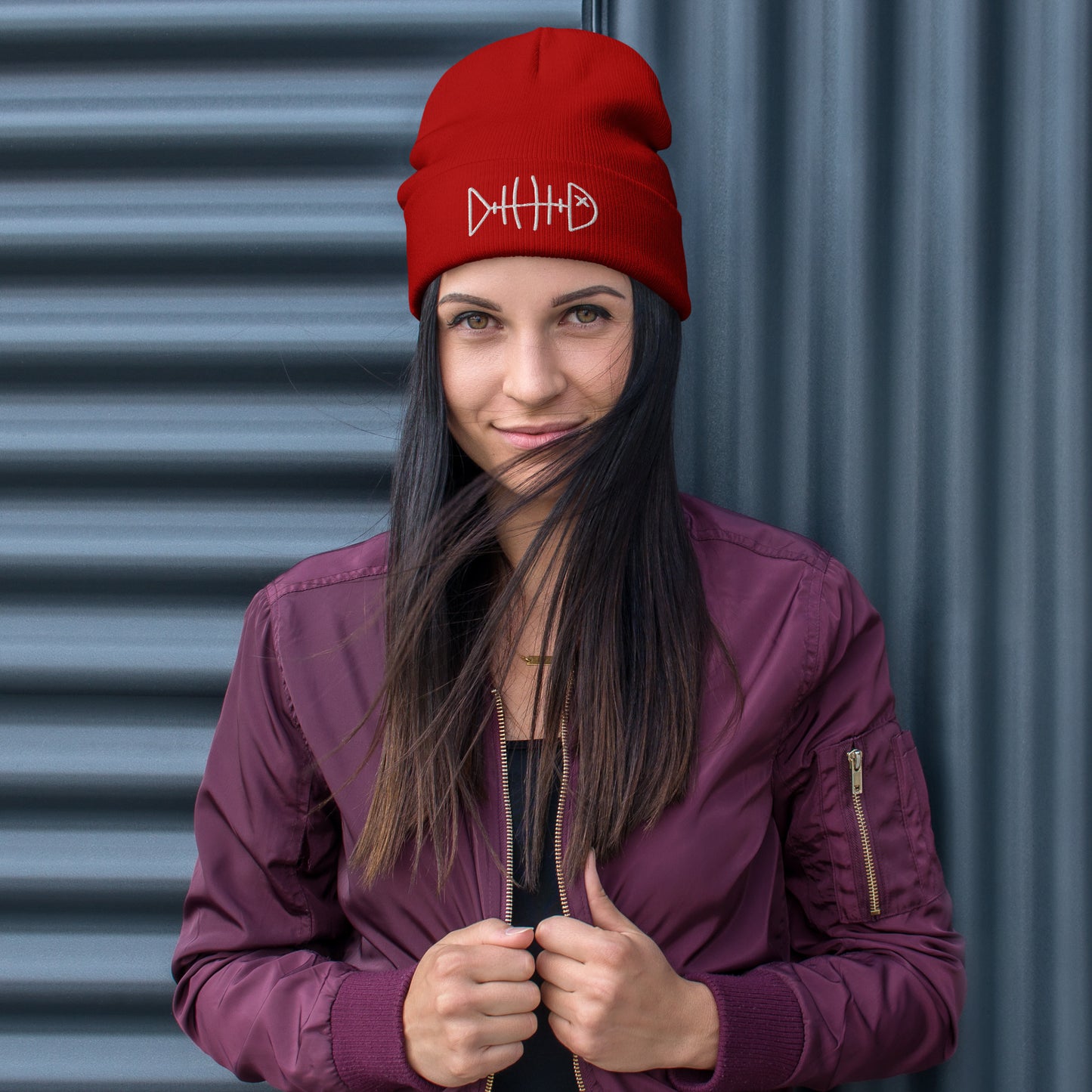 Unisex Embroidered Beanie