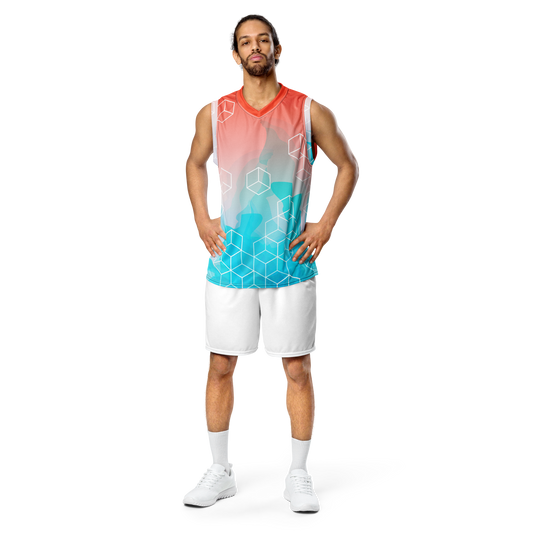 Camiseta de baloncesto unisex reciclada