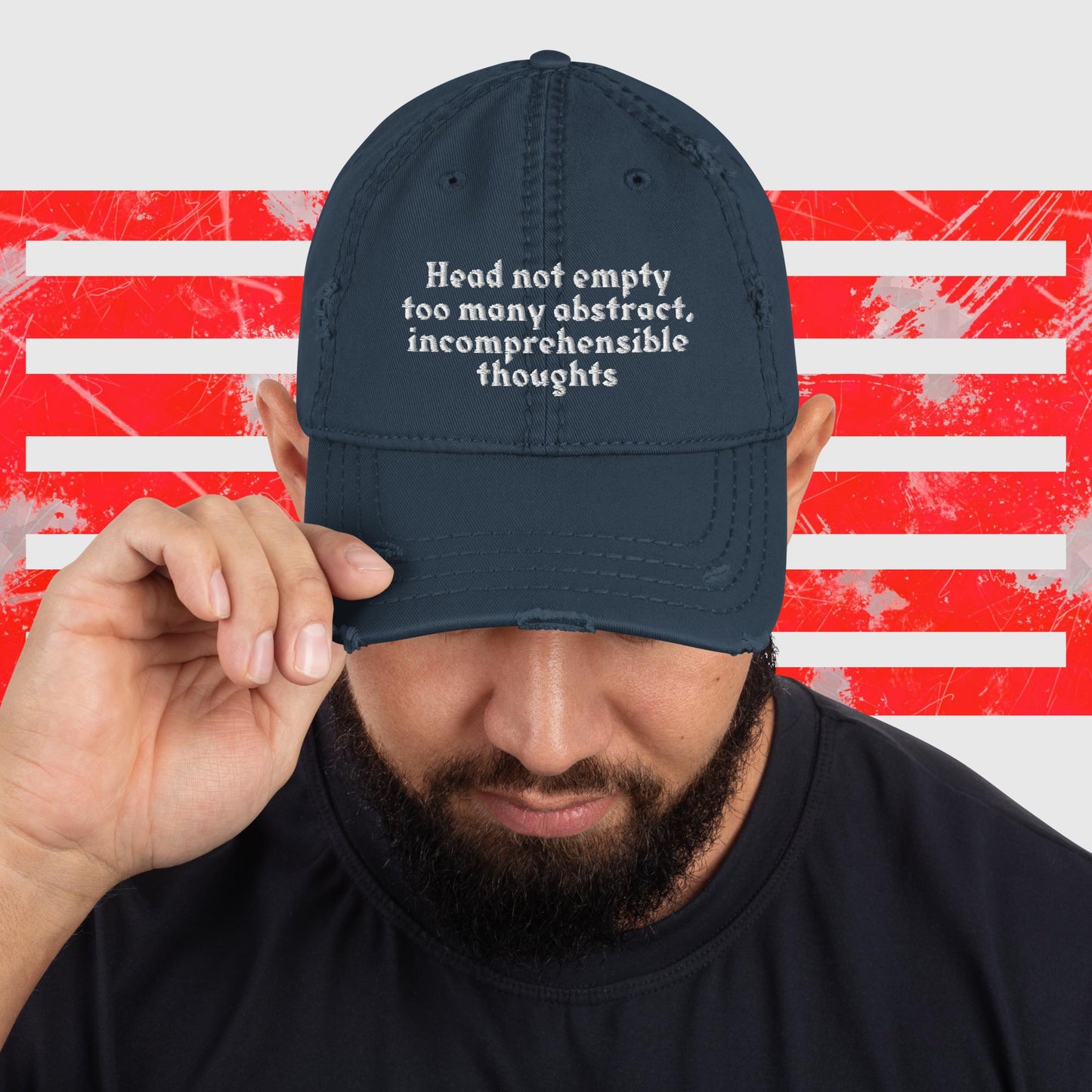 Head not empty dad Hat