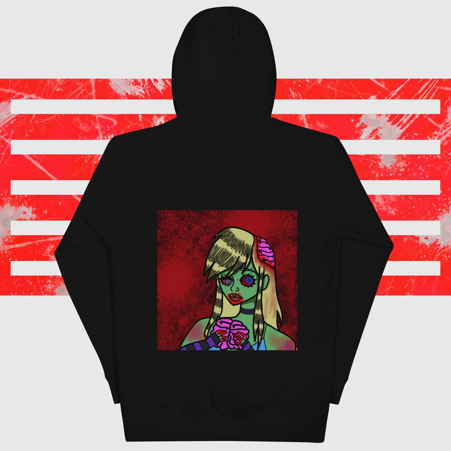 Unisex zombie Hoodie